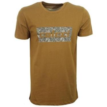 Imagem de Camiseta Colcci Marrom Baoba Masculina-Masculino