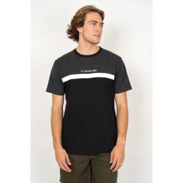 Imagem de Camiseta Quiksilver M/C Top Liine Preto-Preto-M-Masculino