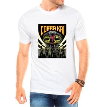 Imagem de Camiseta cobra kai camisa masculina lançamento 01 - DESIGN CAMISETAS, 