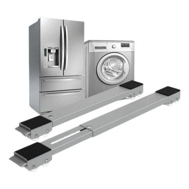 Imagem de Base Suporte Com Rodinhas Geladeira Fogão Máquina Lavar