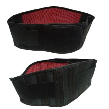 Imagem de Cinta Lombar Magnetica Autoaquecedora Suporte Metalico De Postura Cinta Ajustavel Fisioterapia Terapia Ortopedia