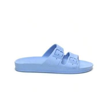 Imagem de Chinela Ortopédica Leve Macia Papete Sandalia Slide Casual Unissex Anatômica Confortável-Feminino