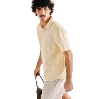 Imagem de Camisa Hering Masculina Comfort Listrada-Masculino