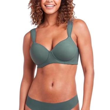 Imagem de Sutiã Sustentação Plié 80405 Amazônia Soft Slim Com Bojo Sem Aro Micro