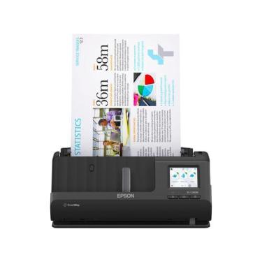 Imagem de Scanner de Mesa Epson WorkForce ES-C380W Duplex 600DPI Wi-Fi, Entrada: