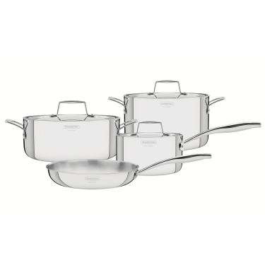 Imagem de Jogo de Panelas Grano Aço Inox de Indução 4 Peças - Tramontina 65140/000