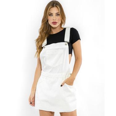 Imagem de JARDINEIRA FEMININA SHORTS SAIA COM BARRA A FIO-Masculino