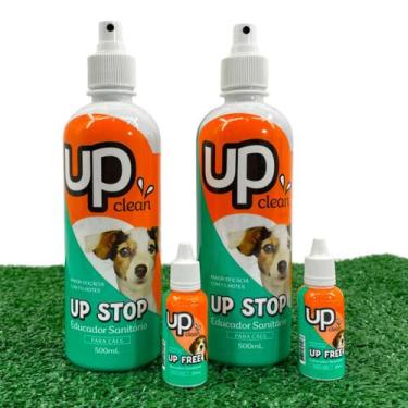 Imagem de 2x Educador para Cachorro Sanitário Pet Xixi Sim e Xixi Não 500ml - Su