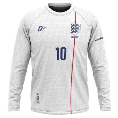 Imagem de Camiseta Manga Longa Filtro UV Inglaterra Retrô Três Leões-Masculino