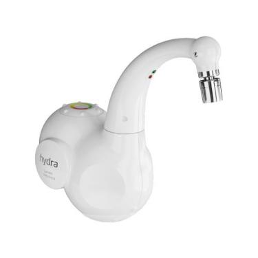 Imagem de Torneira Elétrica Parede Lumen 220v 5500w Zagonel Branca, Branco
