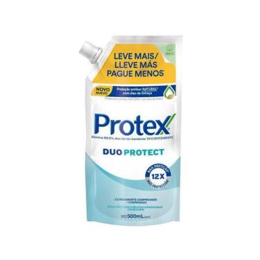 Imagem de Sabonete Líquido Protex Duo Protect Refil 500ml Leve Mais Por Menos