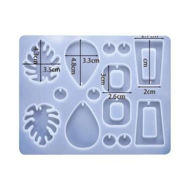 Imagem de Moldes De Silicone Para Resina Epóxi UV DIY, Ferramentas E Acessórios 