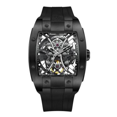 Imagem de Relógio Masculino Reef Tiger Em-s à Prova D'água Preto Fosco