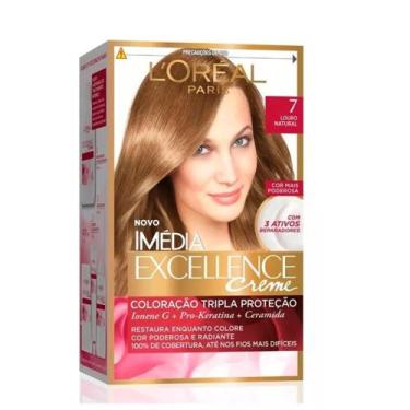 Imagem de Tintura Imedia Exellence 7 Louro Natural 1 unidade