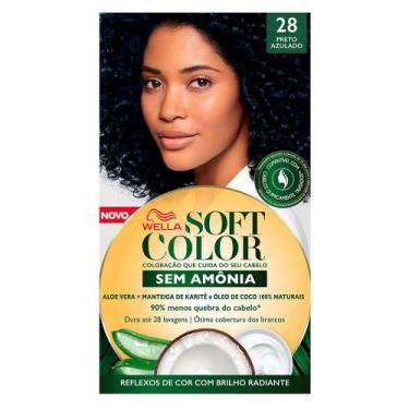 Imagem de Tintura Creme SOFT COLOR 28 Preto Azulado 35ml