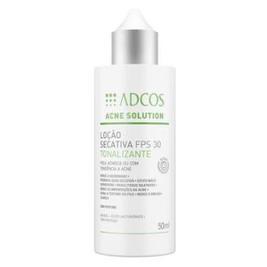 Imagem de Adcos Acne Solution Loção Secativa Tonalizante Fps30 50ml-Unissex