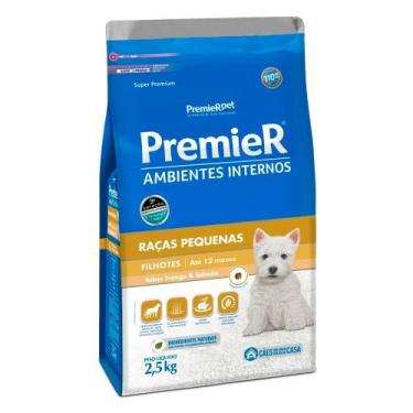 Imagem de Ração Premier Ambientes Internos Cães Filhotes Raças Pequenas Frango E