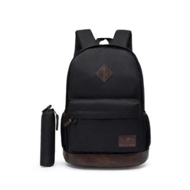 Imagem de Mochila Escolar Unissex Espaçosa Casual Trabalho Faculdade-Unissex