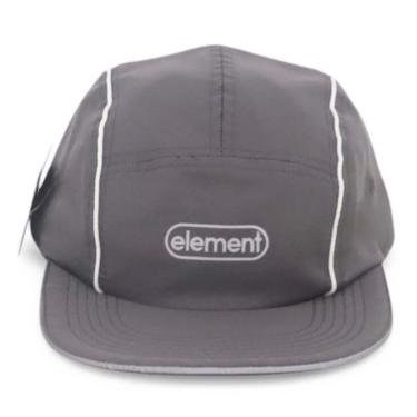 Imagem de Boné Element Five Panel Low Case - Cinza Escuro (Aba dura)-Masculino