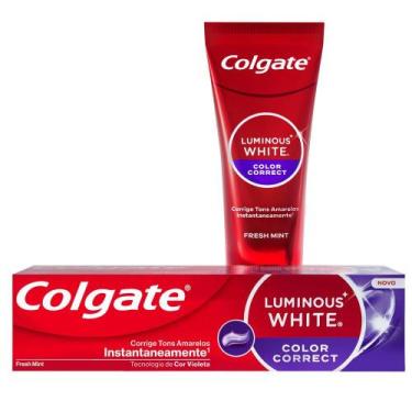 Imagem de Creme Dental Clareador Colgate Luminous White Color Correct 70g
