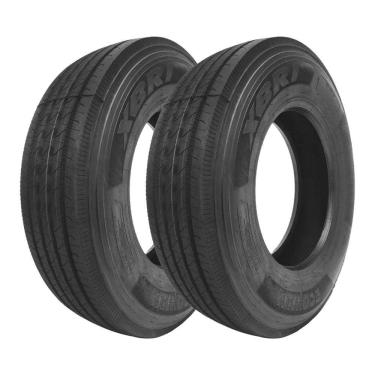 Imagem de Kit 2 Pneus XBRI Aro 22,5 275/80R22,5 Ecoway B1 18 Lonas 149/146M Liso