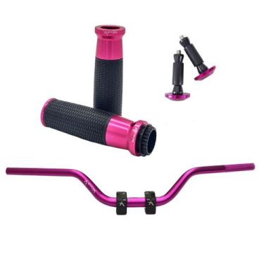 Imagem de Kit Manopla Peso Guidão Naked Factor Cb650F Cb300 Hornet Xj6 - Stark R