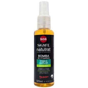 Imagem de Tônico Capilar Antiqueda Bomba de Vitaminas Natutrat S.O.S Skafe 120ml