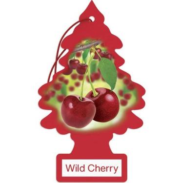 Imagem de Ambientador para Auto LITTLE TREES Wild Cherry Paquete de 12