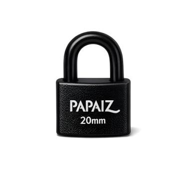 Imagem de Cadeado 20mm Papaiz Preto