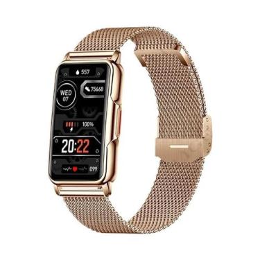 Imagem de Relógio Inteligente Feminino Com Bluetooth, Rastreador De Fitness, Mon