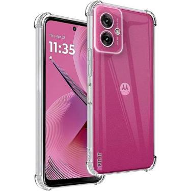 Imagem de Capa Capinha Transparente Anti Shock Para Motorola Moto G55 - LXL