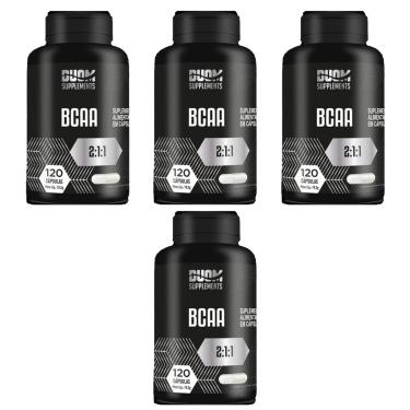 Imagem de Kit 4x BCAA 4x120 cápsulas Maltta-Unissex