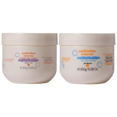 Imagem de Kit Gelatina + Mascara Hidratante Arvensis Cachinhos Naturais Infantil