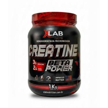 Imagem de Creatina Monohidratada com Beta Alanina 1kg Sem Sabor X-Lab Nutrition