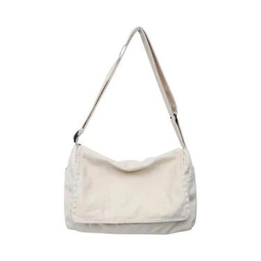 Imagem de Bolsa Mensageiro Casual Masculina De Grande Capacidade Para Férias, At
