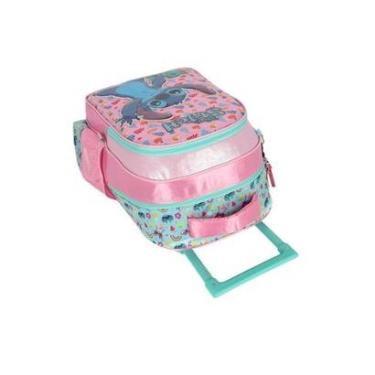 Imagem de Mochila Carrinho Rosa Kids Stitch | Luxcel-Feminino