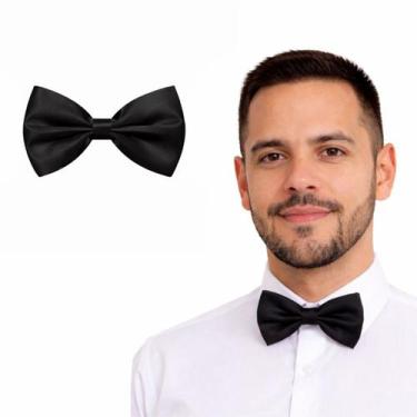 Imagem de Gravata Borboleta Preta para Fantasias - Extra Festas