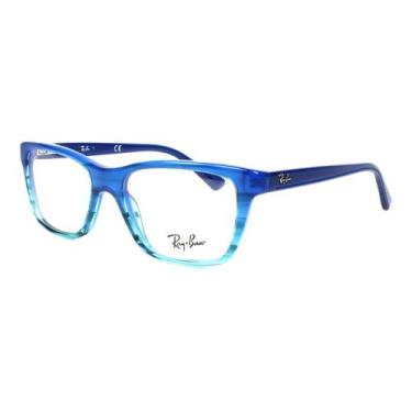 Imagem de Armação Óculos De Grau Infantil Ray-Ban RB1536 3731 48, Azul