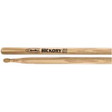 Imagem de Baqueta C. Ibañez Hickory 5BH Padrão 5B Clássica Madeira Made in USA T