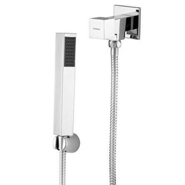Imagem de Ducha higiênica square c-100 com gatilho abs 1/4v 2016 - rainha