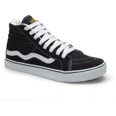 Imagem de Tenis mad rats original hi top preto/branco, Preto, 38
