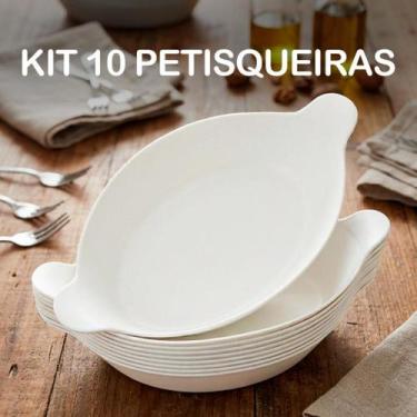 Imagem de Kit 20 Petisqueira Barquinha Canoa Petiscos Churrasco Festa Frios Para