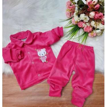 Imagem de Conjunto veludo para bebê - .