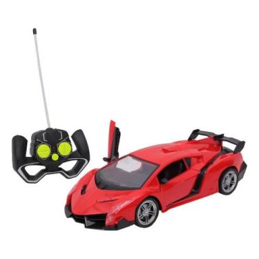 Imagem de Carrinho de controle remoto super sport 26cm vermelho - zippy toys
