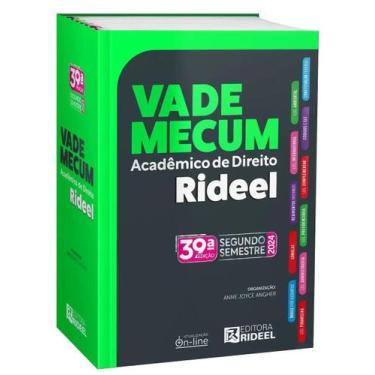 Imagem de Vade Mecum Acadêmico De Direito Rideel 2024 - 39 Edição