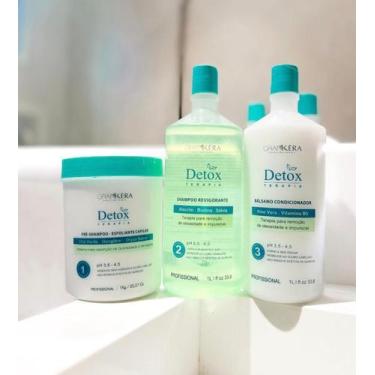 Imagem de Kit Detox Salão - Grankéra Profissional - Terapia Capilar, 3kg