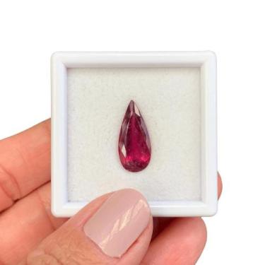Imagem de Turmalina Rubelita Lágrima Gota 4,07ct - ENE2ESE