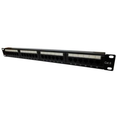Imagem de Patch Panel 24 Portas Cat 6 - WT-2178C-110-24P - Diversos