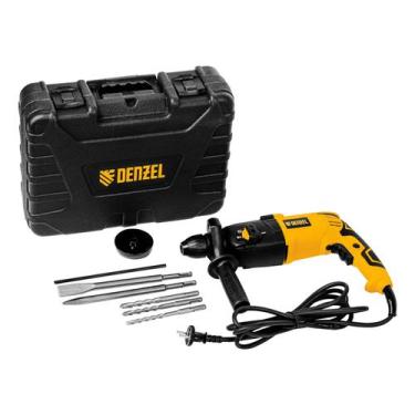 Imagem de Martelete Perfurador Rompedor RH-750-24 SDS-PLUS 750W Denzel -, 220V