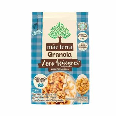 Imagem de Granola Com Castanhas Zero Açúcar Vegana - Mãe Terra 250g